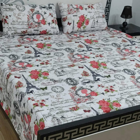 100% Pure Cotton Bedsheet 63