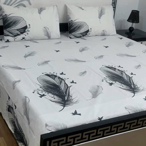 100% Pure Cotton Bedsheet 65