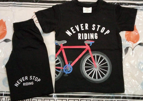 Never Stop Riding Kids Clothes