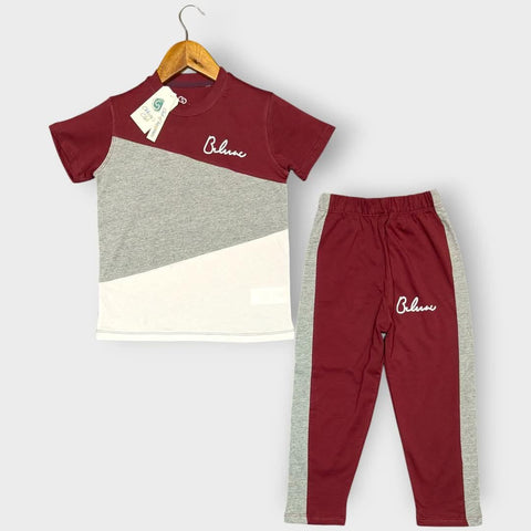Colour Block Kids Clothes