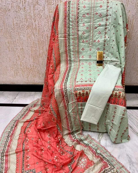 Bin Saeed Lawn 3Pc