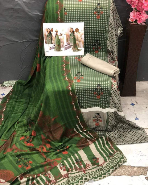 Chrizma Printed Lawn 3Pc