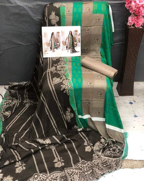 High Quality Printed Lawn 3Pc Suit No.10