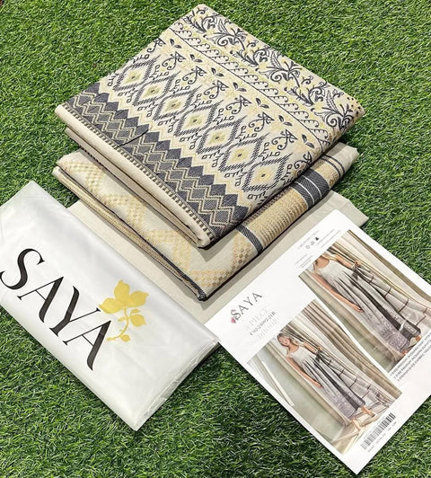 Saya Lawn 3PC Suit No.03