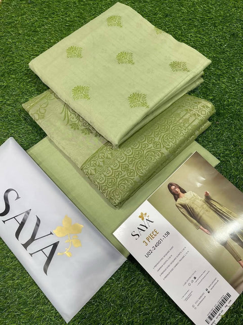 Saya Lawn 3PC Suit No.07