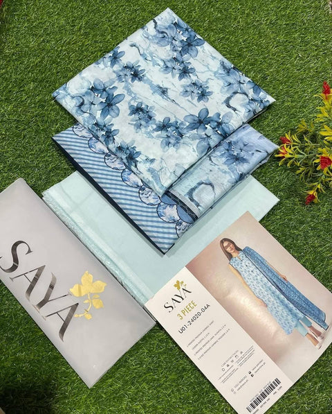 Saya Lawn 3PC Suit No.10