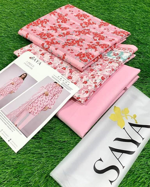 Saya Lawn 3PC Suit No.18