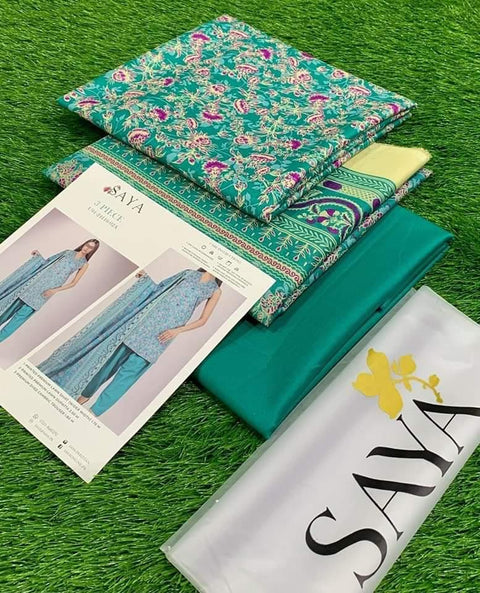 Saya Lawn 3PC Suit No.19