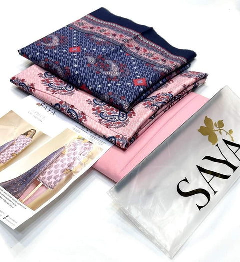 Saya Lawn 3PC Suit No.28