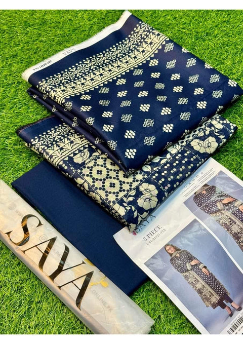 Saya Lawn 3PC Suit No.29