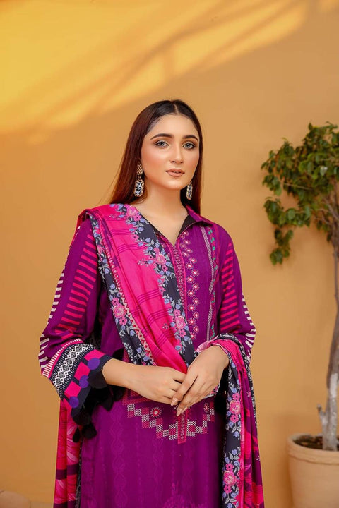 Saya Lawn 3PC Suit No.34