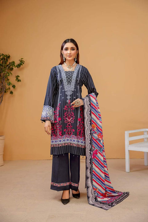 Saya Lawn 3PC Suit No.36