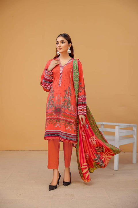 Saya Lawn 3PC Suit No.32