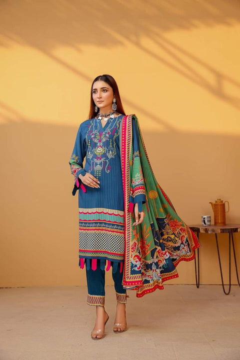 Saya Lawn 3PC Suit No.33