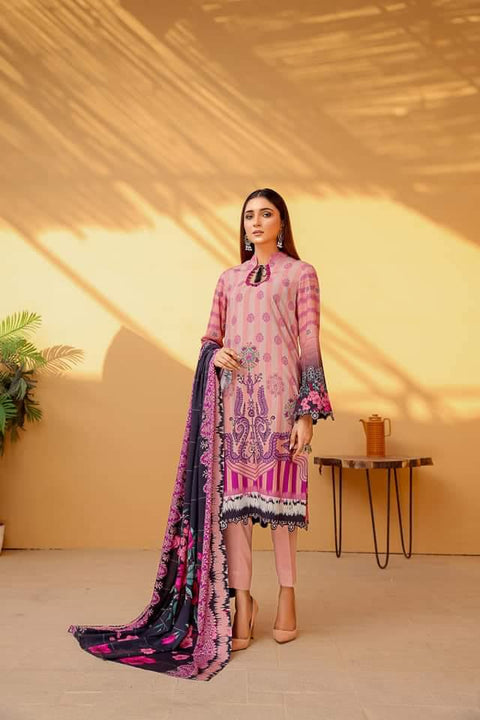 Saya Lawn 3PC Suit No.40