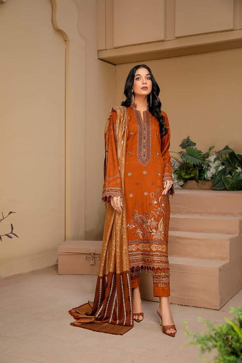 Saya Lawn 3PC Suit No.45