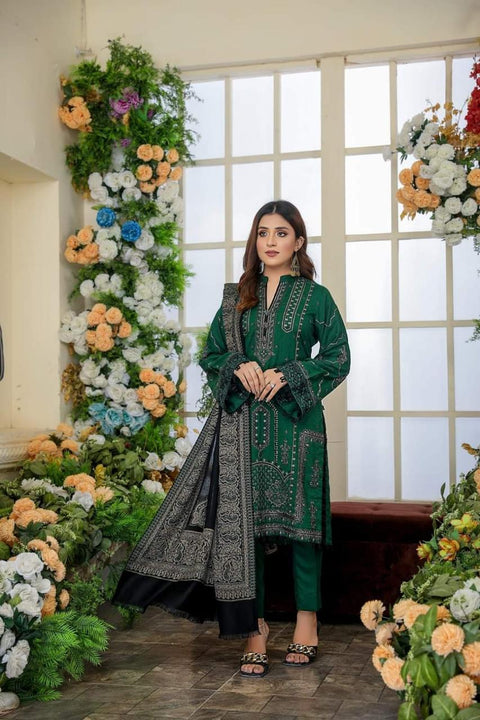 Saya Lawn 3PC Suit No.47