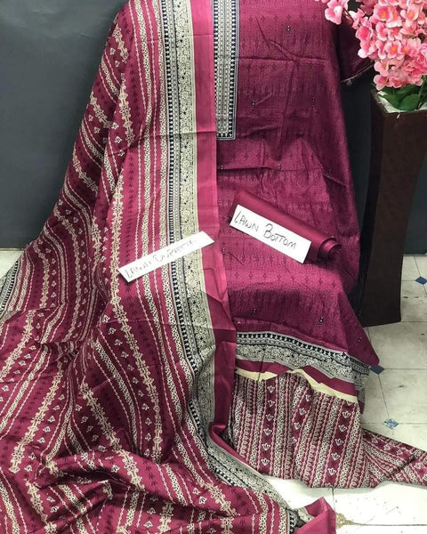 Saya Lawn 3PC Suit No.52