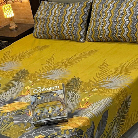 100% Pure Cotton Bedsheet 107