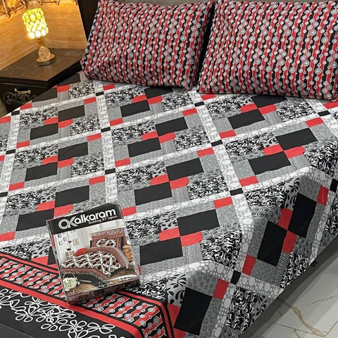 100% Pure Cotton Bedsheet 108
