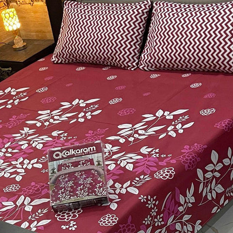 100% Pure Cotton Bedsheet 110