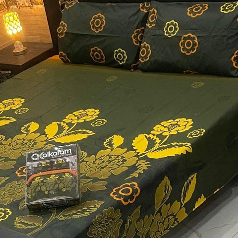 100% Pure Cotton Bedsheet 112