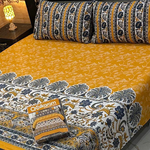 100% Pure Cotton Bedsheet 115
