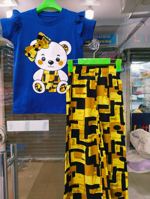 Teddy Bear Blue Kids Clothes