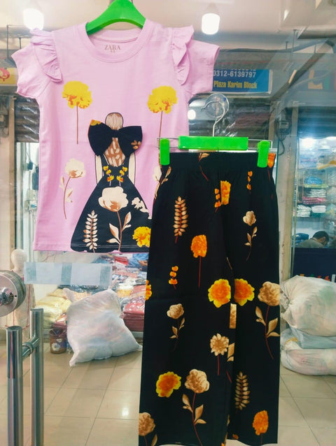 Floral Dream Light Pink Kids Clothes