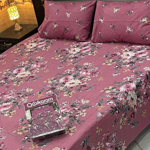 100% Pure Cotton Bedsheet 121