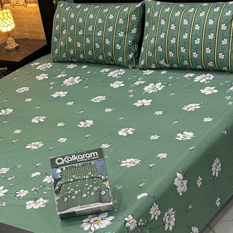 100% Pure Cotton Bedsheet 118