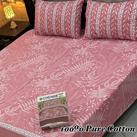 100% Pure Cotton Bedsheet 140