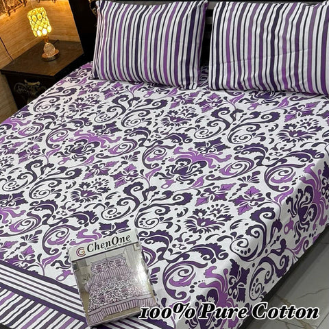 100% Pure Cotton Bedsheet 141