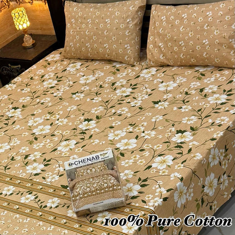 100% Pure Cotton Bedsheet 137