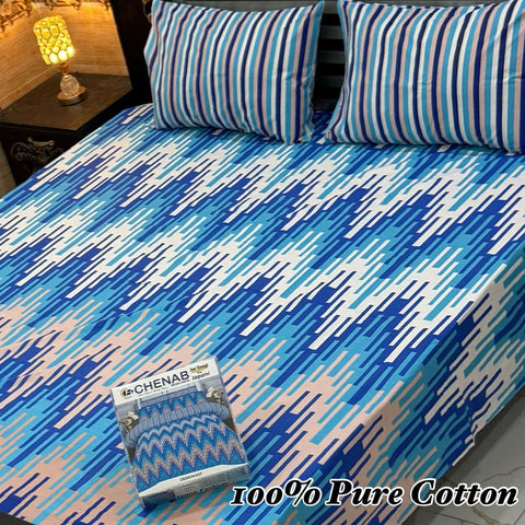 100% Pure Cotton Bedsheet 136