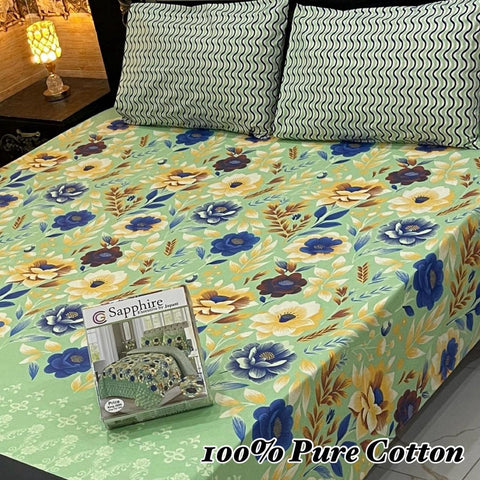 100% Pure Cotton Bedsheet 157
