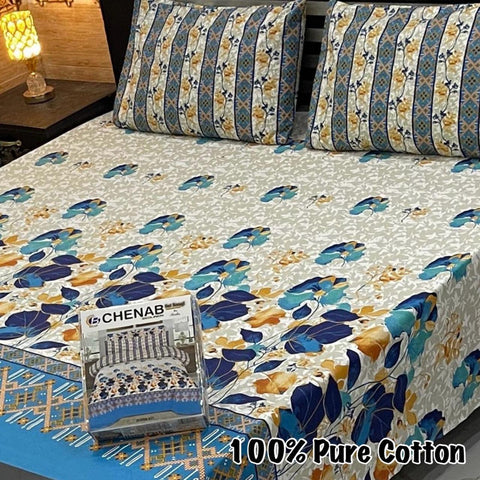 100% Pure Cotton Bedsheet 154