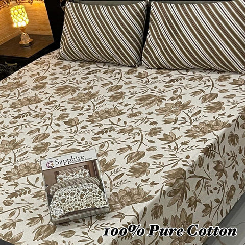 100% Pure Cotton Bedsheet 159