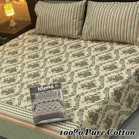 100% Pure Cotton Bedsheet 182