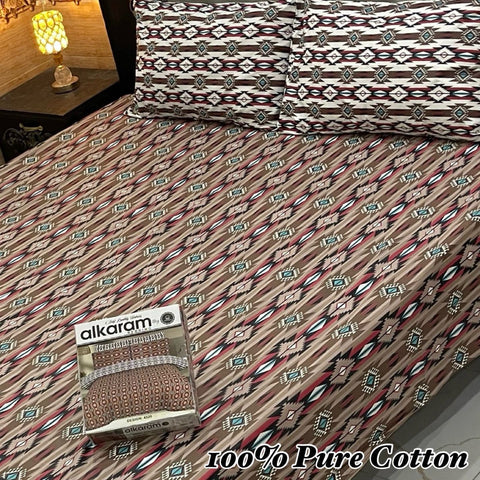 100% Pure Cotton Bedsheet 185