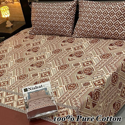 100% Pure Cotton Bedsheet 192