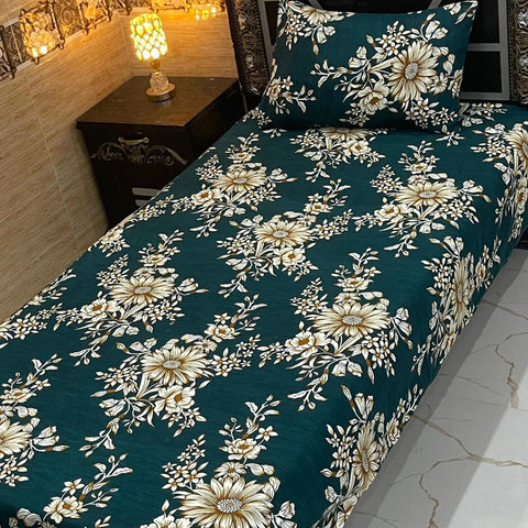 Pure Cotton Single Bedsheet 215