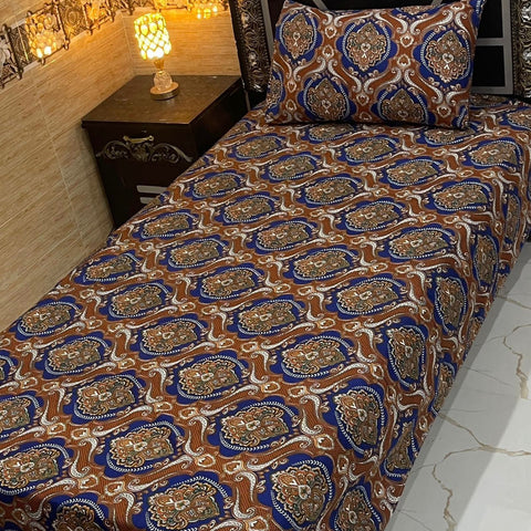 Pure Cotton Single Bedsheet 223