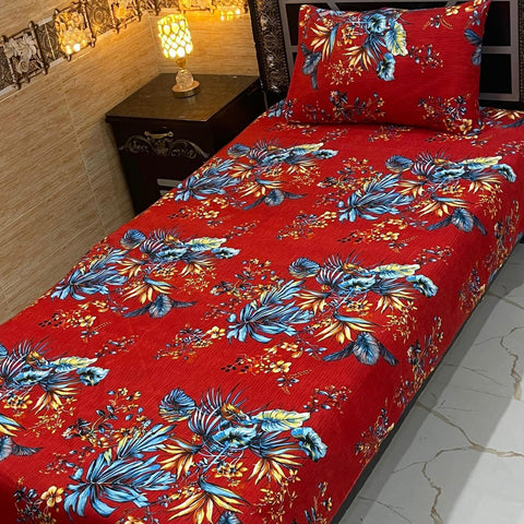 Pure Cotton Single Bedsheet 226