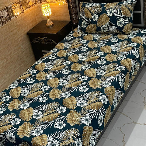 Pure Cotton Single Bedsheet 228