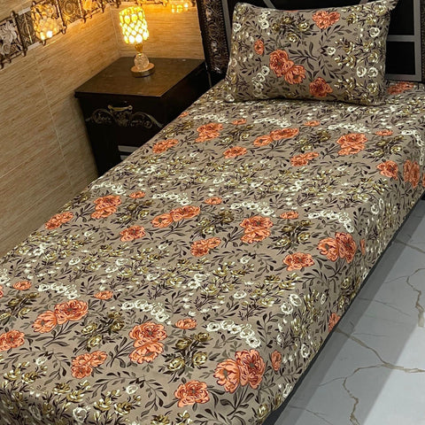 Pure Cotton Single Bedsheet 232