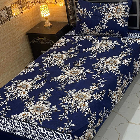 Pure Cotton Single Bedsheet 235