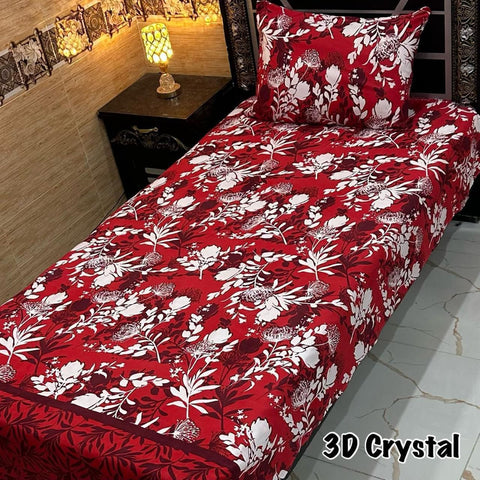 Pure Cotton Single Bedsheet 236