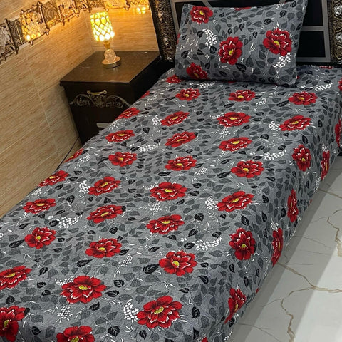 Pure Cotton Single Bedsheet 238