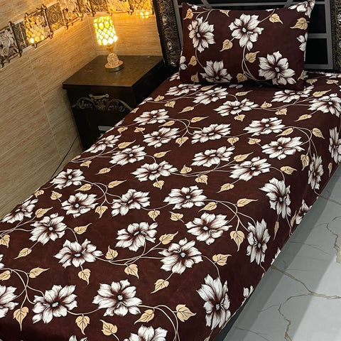 Pure Cotton Single Bedsheet 239